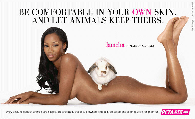 Jamelia for PETA