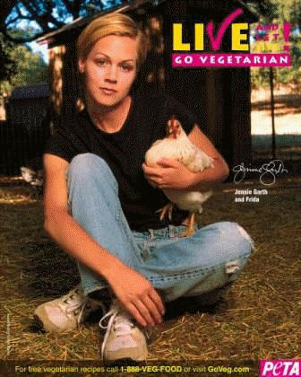 Jennie Garth for PETA