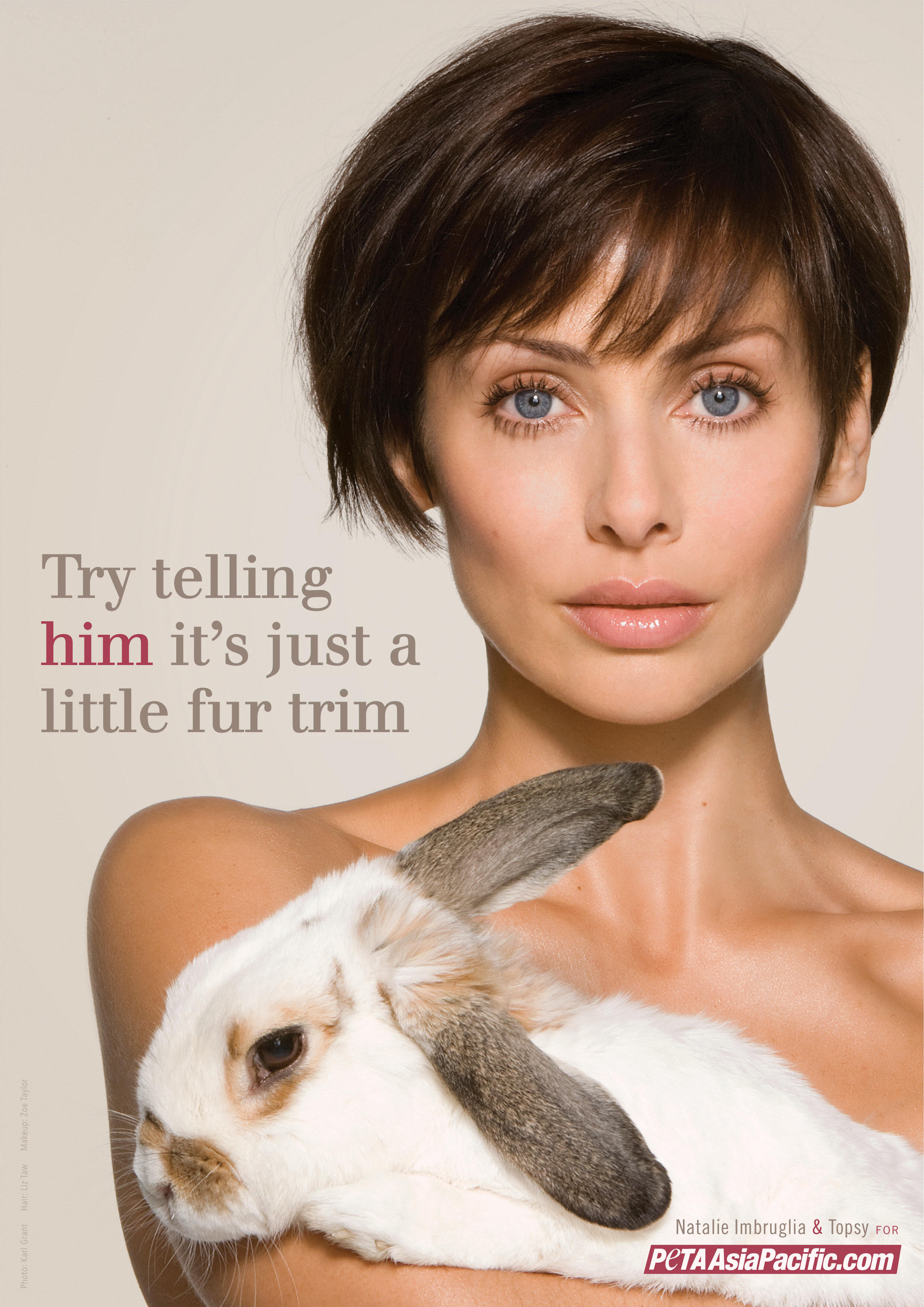 Natalie Imbruglia for PETA