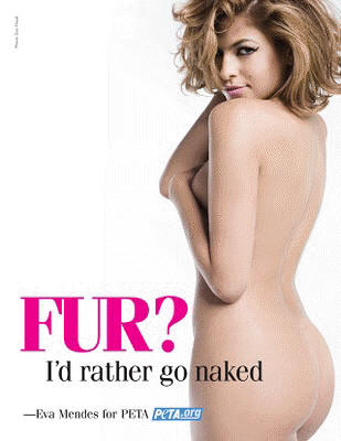 Eva Mendes for PETA