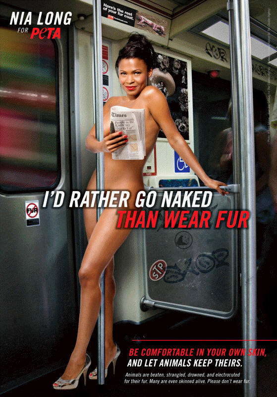 Nia Long for PETA