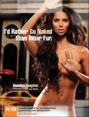 Roselyn Sanchez for PETA