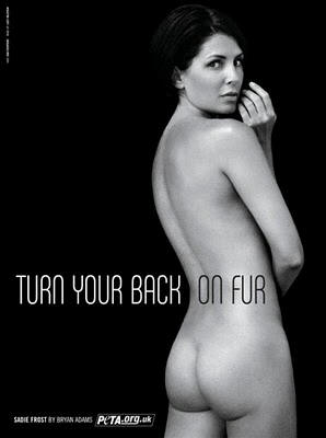 Sadie Frost for PETA