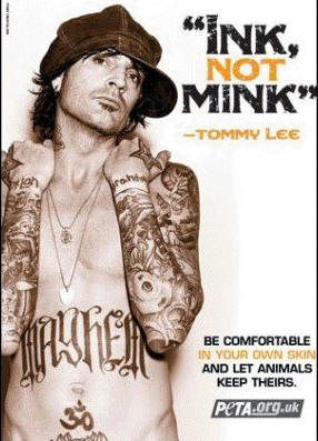 Tommy Lee for PETA